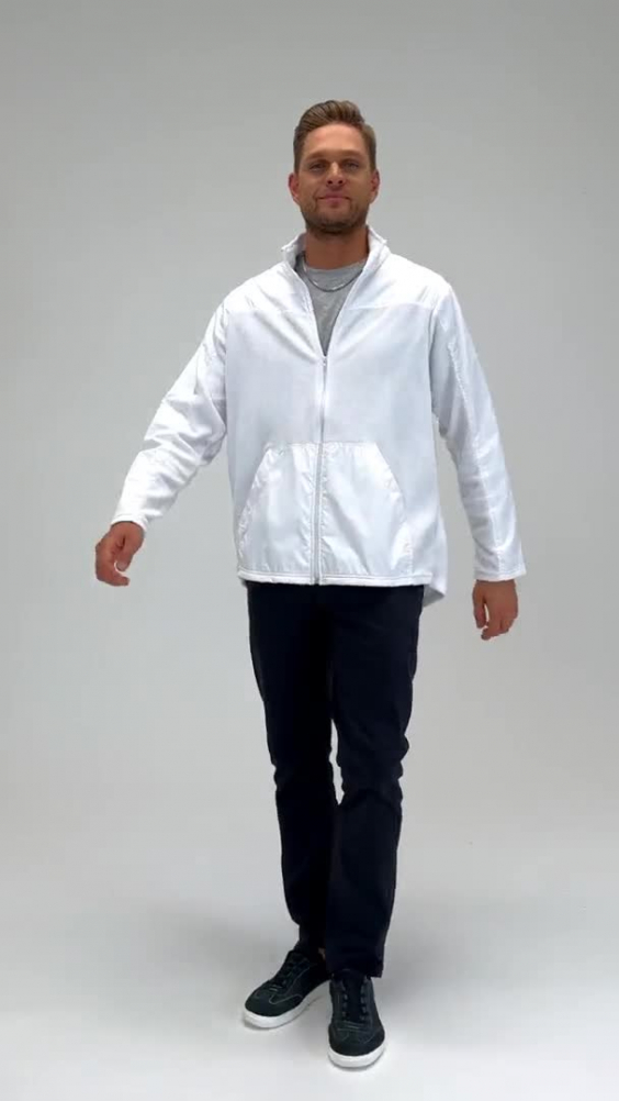 Толстовка СПЕЦ комбинированная белая